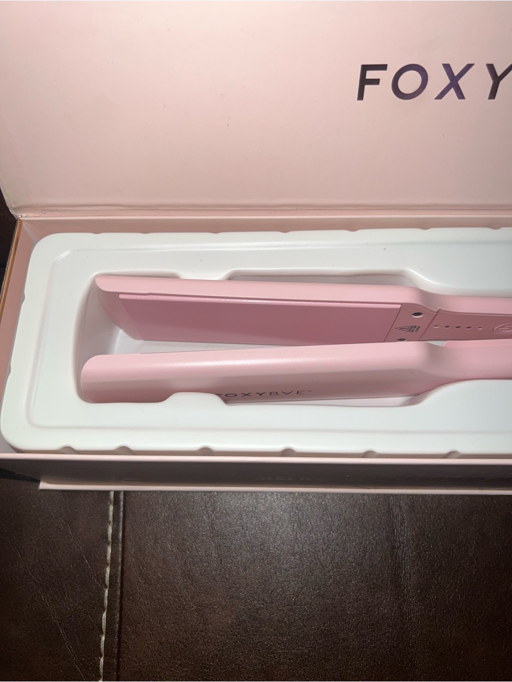 FOXYBAE Pink Ceramic Hair Straightener - Women Hair Styling
